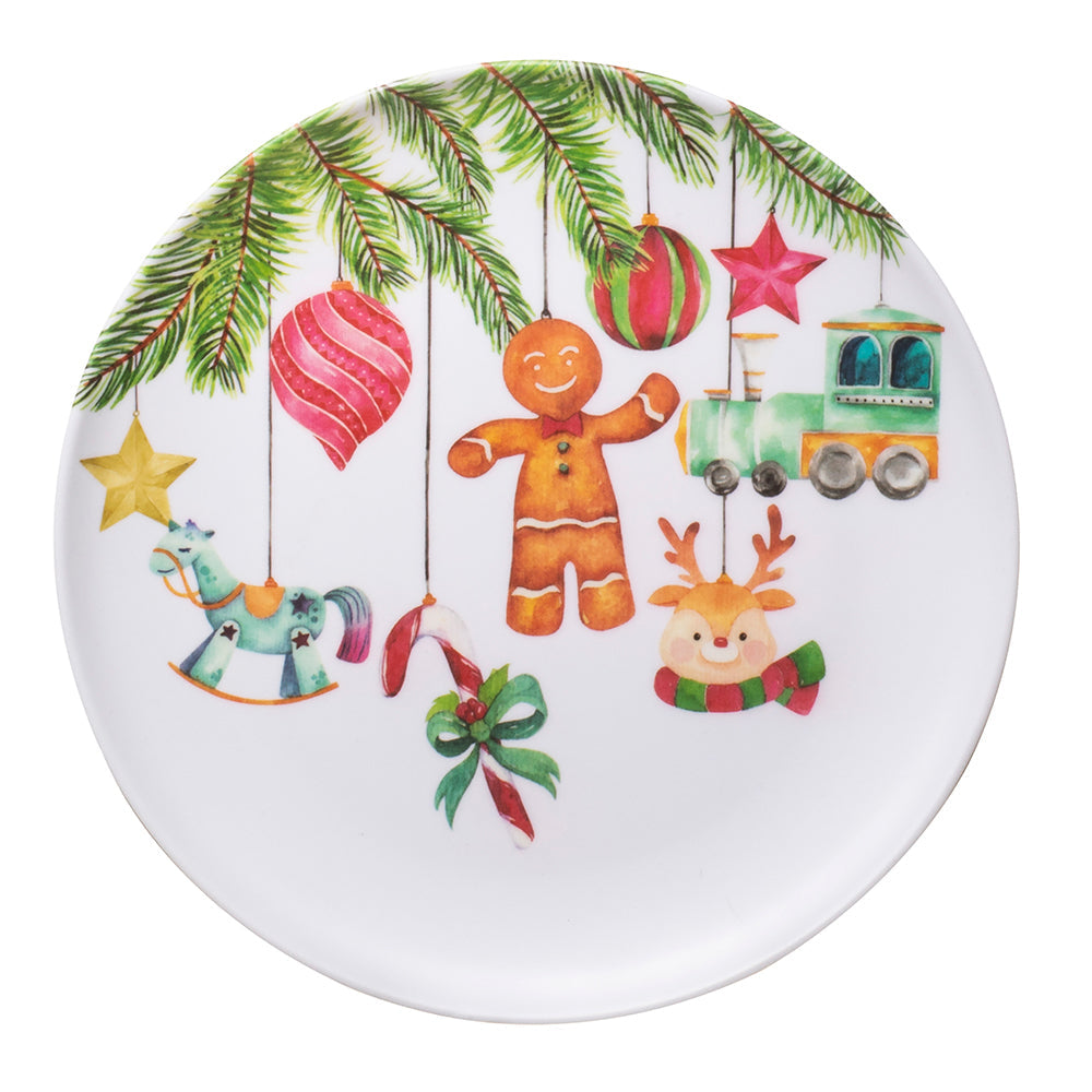 Ashdene Hanging out for Christmas Set of 4 Plates