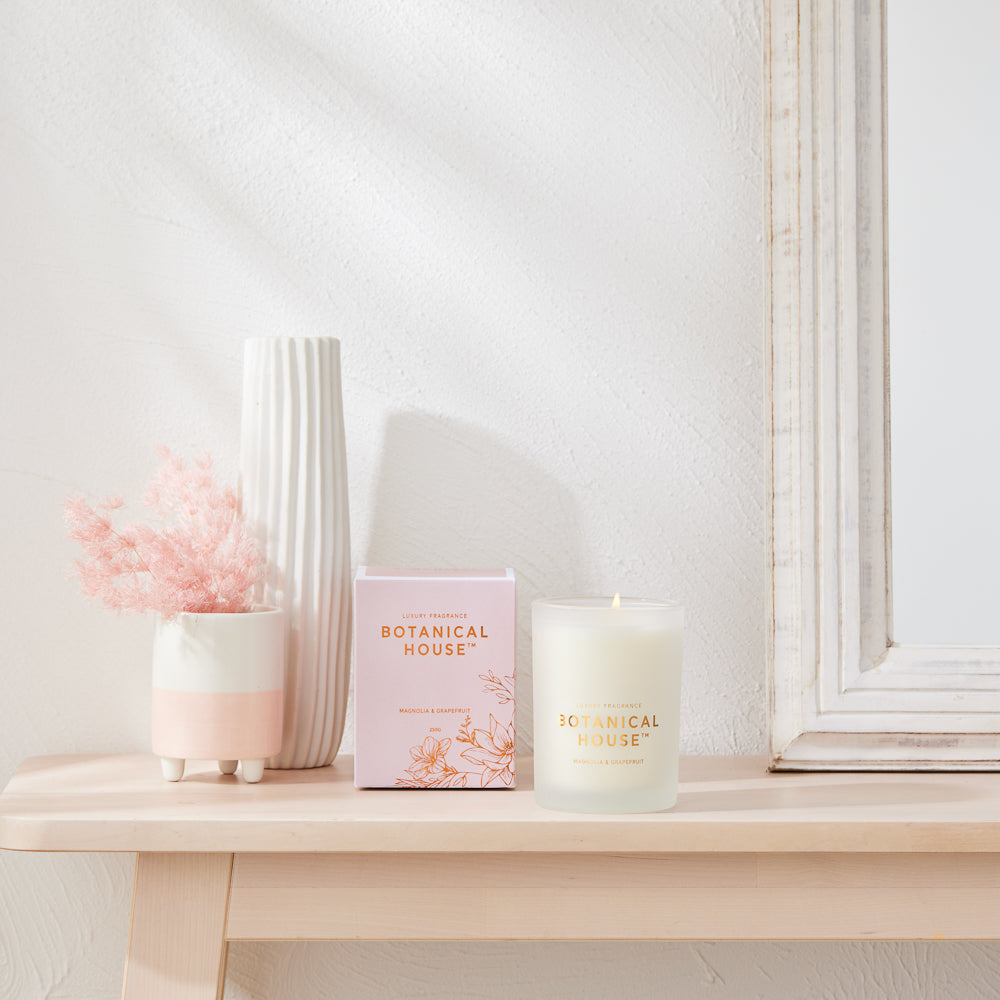 Botanical House Candle Magnolia & Grapefruit