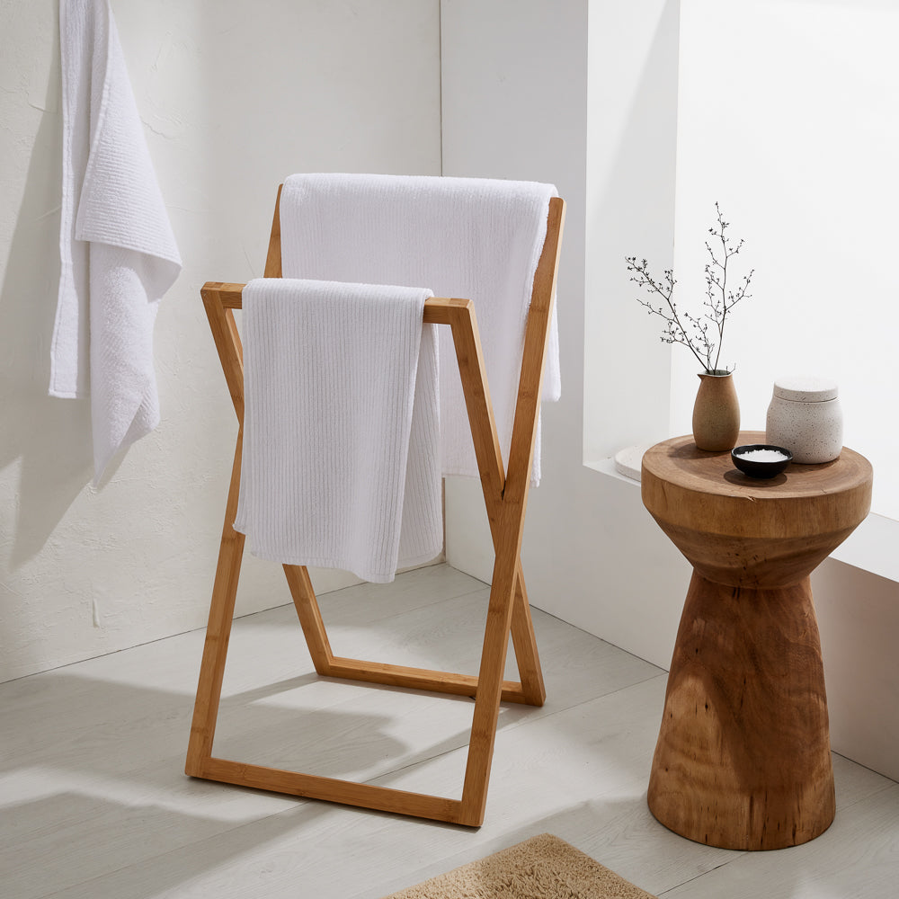 MyHouse Bamboo Folding Towel Rail