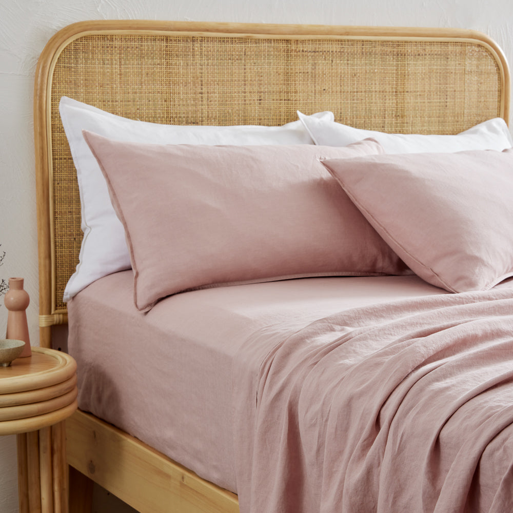 MyHouse Pure European Linen Fitted Sheet