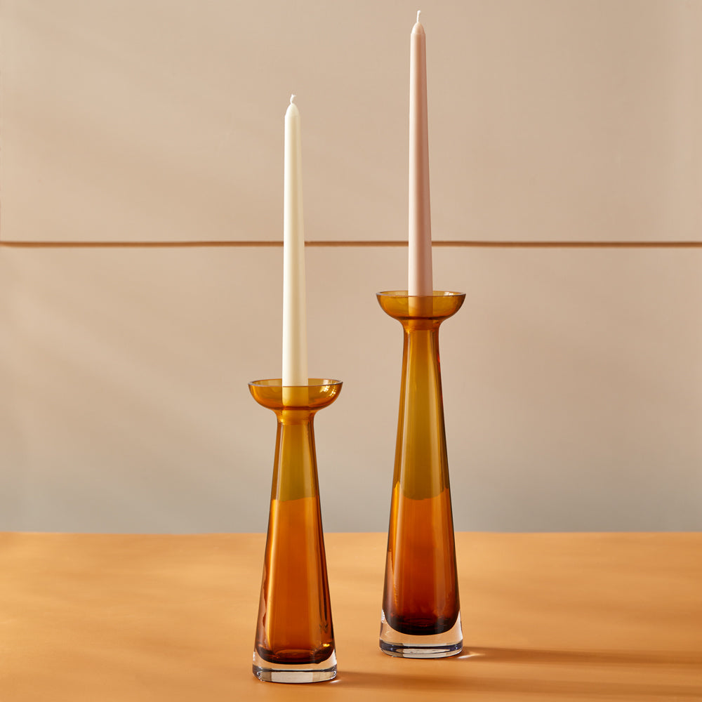 Neale Whitaker Glass Candlestick