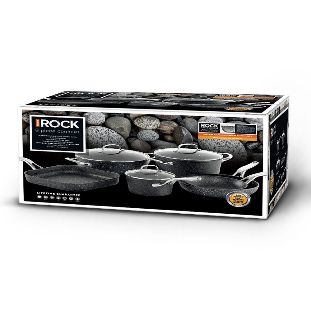 Baccarat Rock 6 Piece Cookware Set