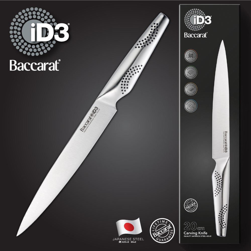 Personalisation For Baccarat iD3 Carving Knife Set 20cm