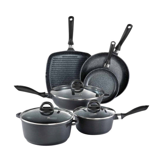 Baccarat STONE 6 Piece Cookware Set with Grill Pan