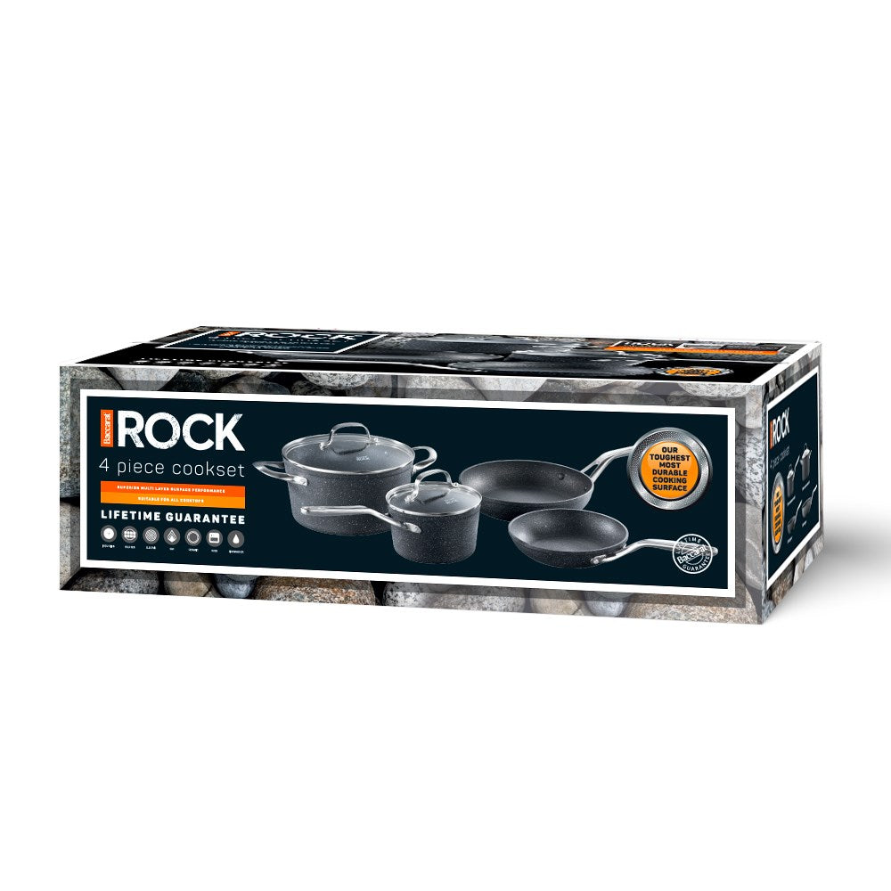 Baccarat Rock 4 Piece Non-Stick Cookware Set