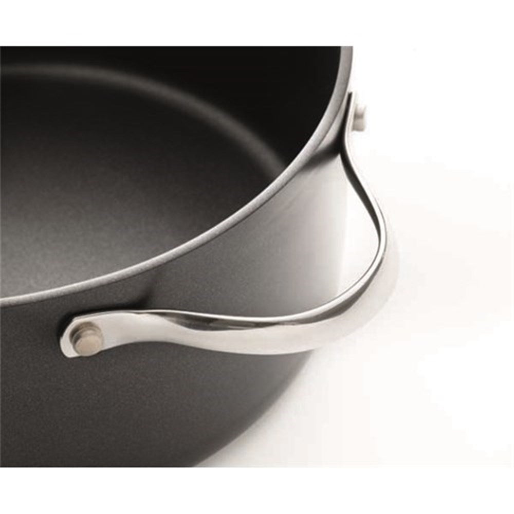 Baccarat iD3 Hard Anodised Casserole with Lid 24 x 11cm