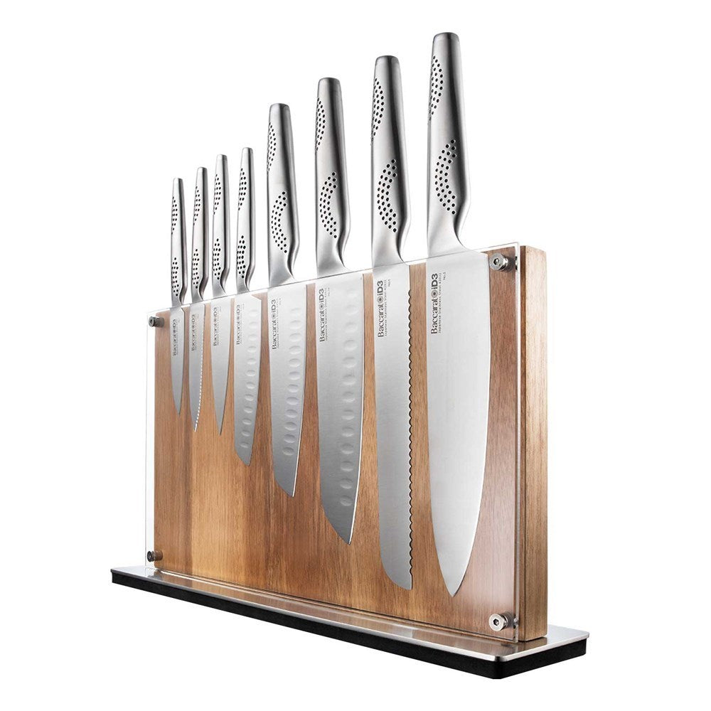 Personalisation For Baccarat iD3 Ryu Knife Block 9 Piece