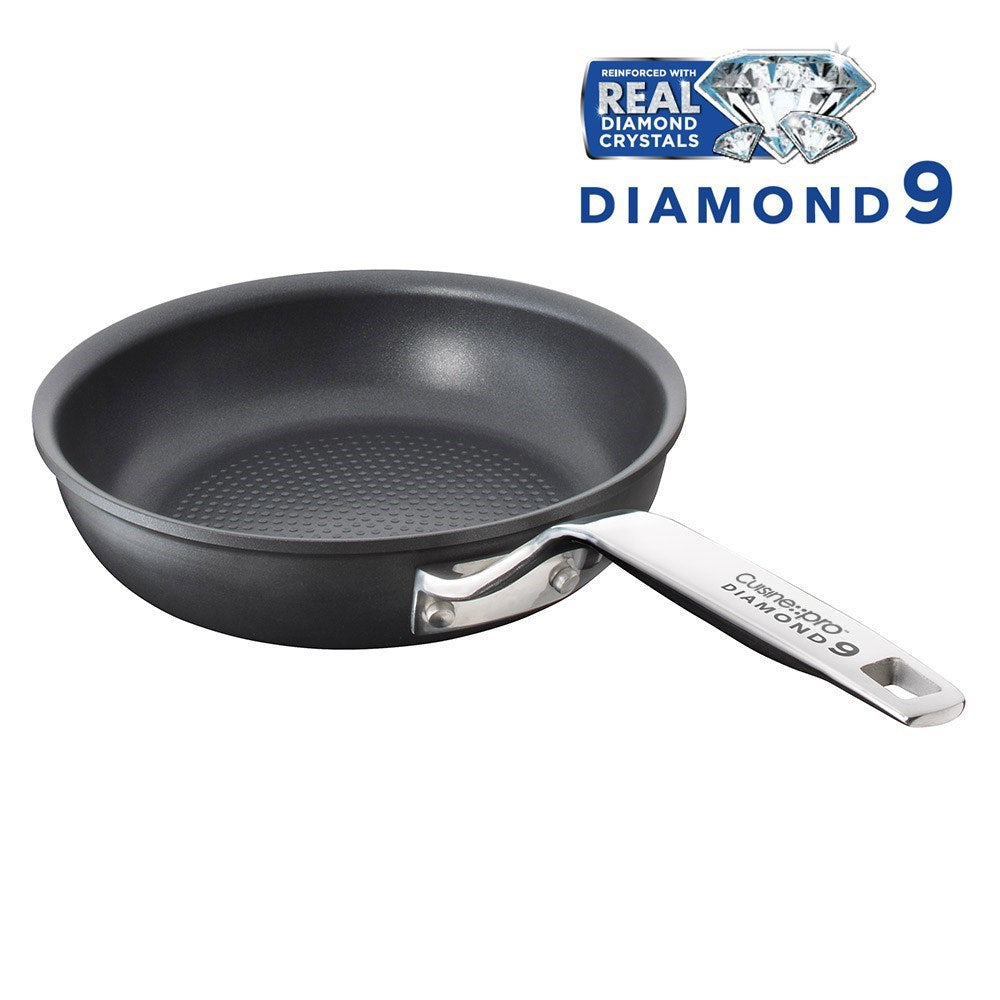 Cuisine::pro Diamond 9 Hard Anodised Non-Stick Frypan 20cm