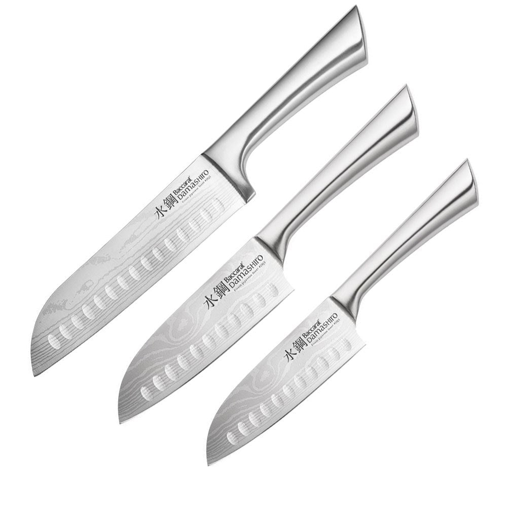 Baccarat Damashiro 3 Piece Santoku Knife Starter Set