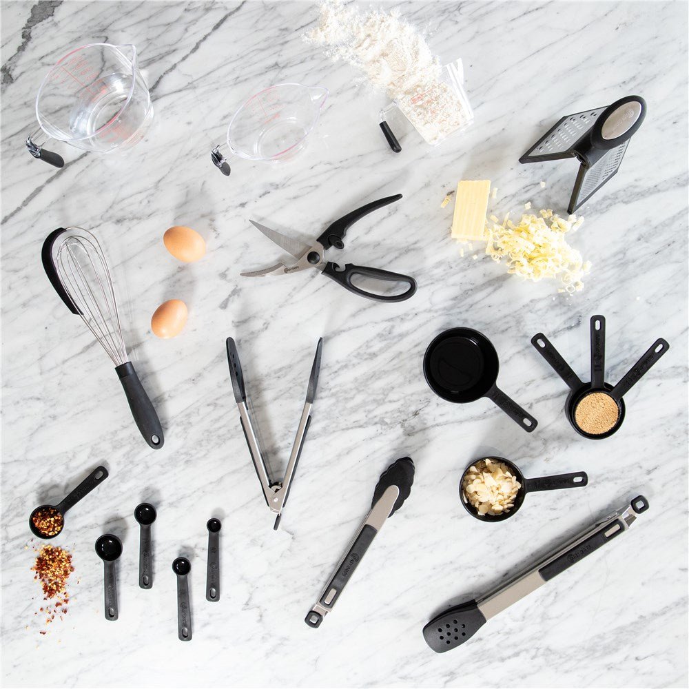 Easy Grips Deep Scoop and Colander Black