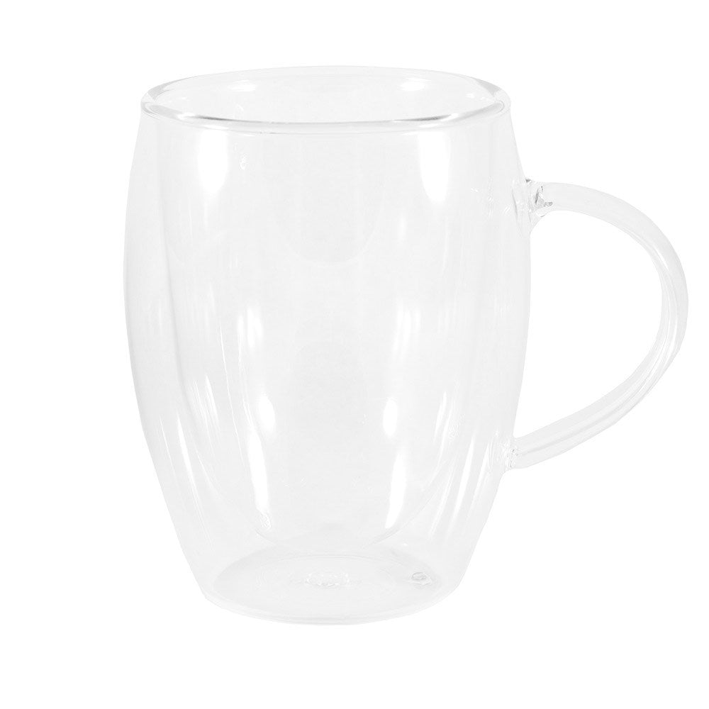 Baccarat Barista Cafe Double Wall Thermal Glass Mugs Set of 2 300ml