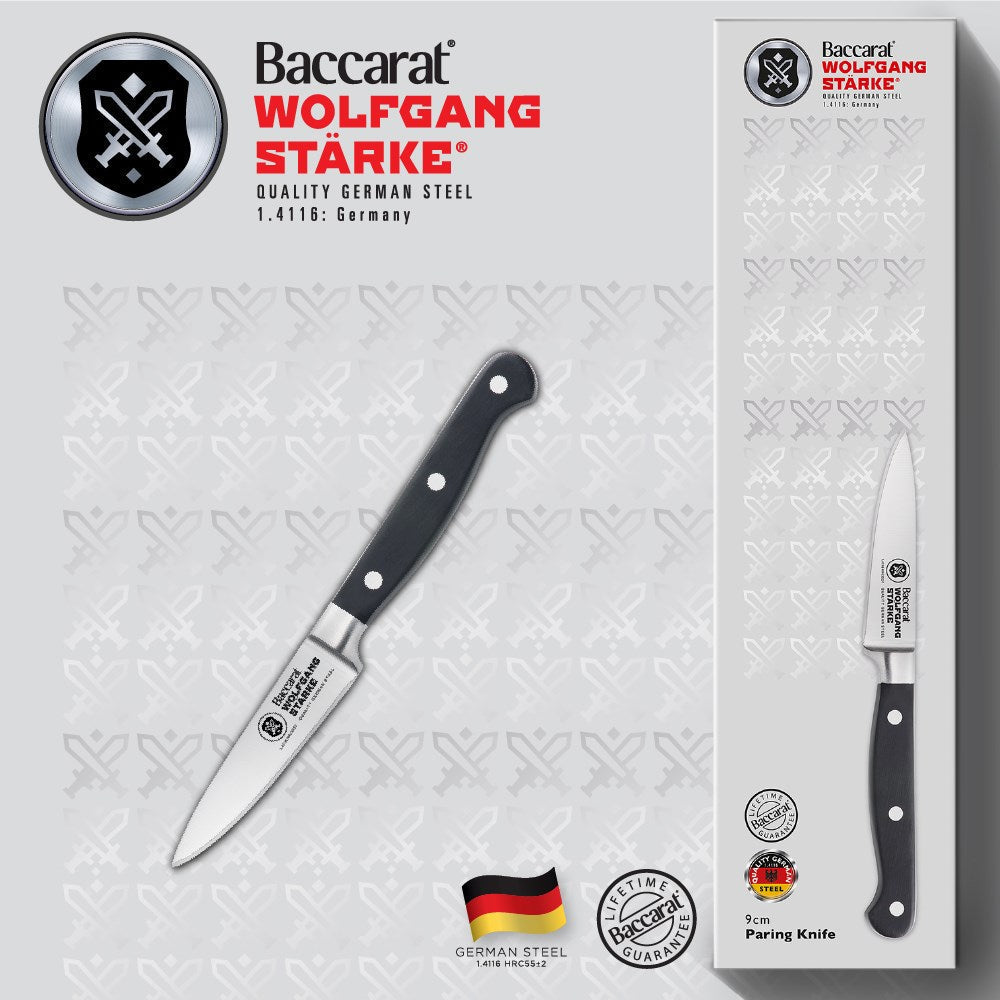 Baccarat WOLFGANG STARKE Stainless Steel Paring Knife 9cm