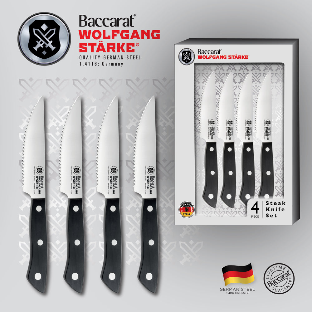 Baccarat WOLFGANG STARKE Steak 4 Piece