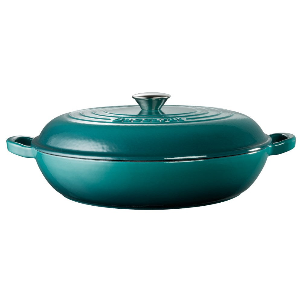 Baccarat Le Connoisseur Round French Saute Pan 31cm Teal