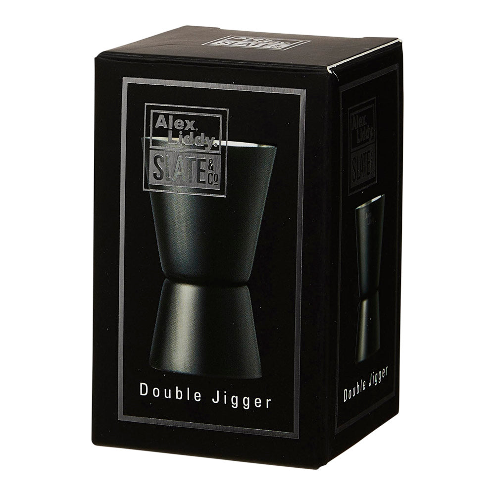 Alex Liddy Slate & Co Double Jigger Black