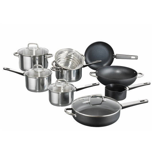 Baccarat Gourmet 9 Piece Stainless Steel & Non-Stick Cookware Set