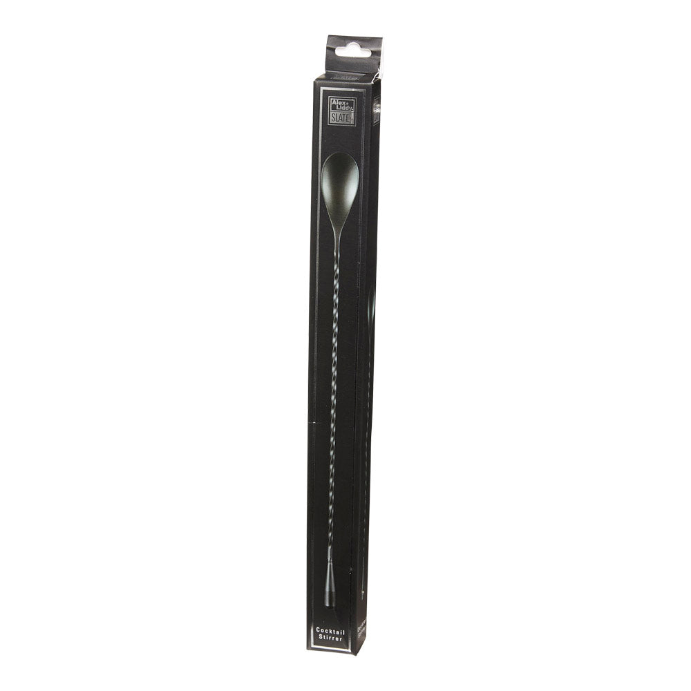 Alex Liddy Slate & Co Cocktail Stirrer Black