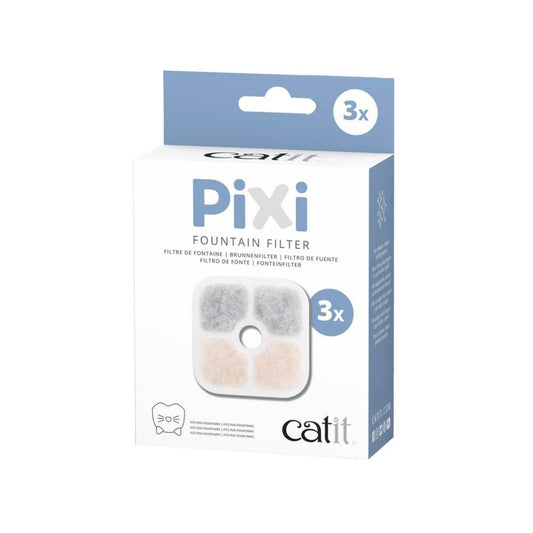 Catit Pixi Cat Fountain Filter Cartridge 3 Pack