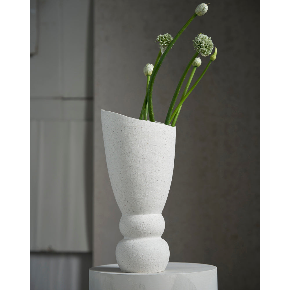 Robert Gordon Origin Mute Vase White