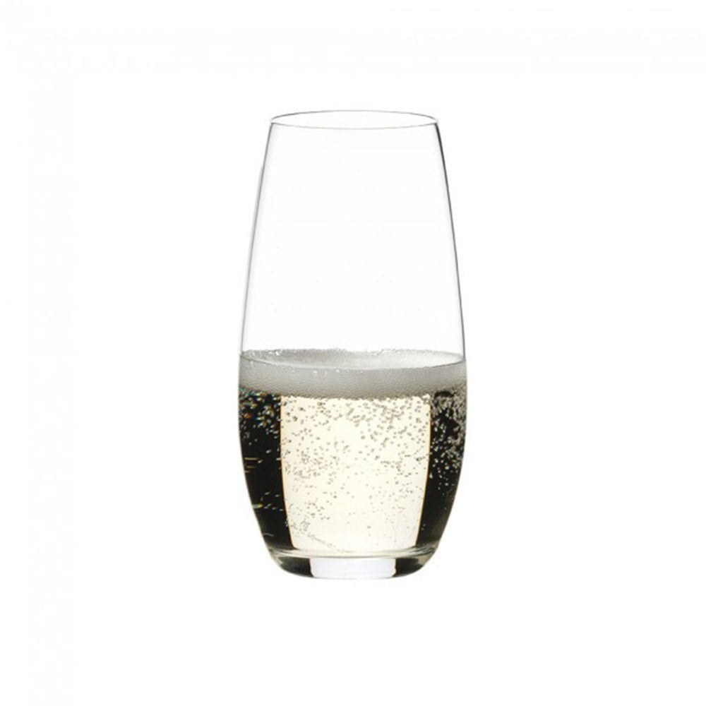 RIEDEL O Series Crystal Glass 2-Piece Champagne Glass Set 264ml