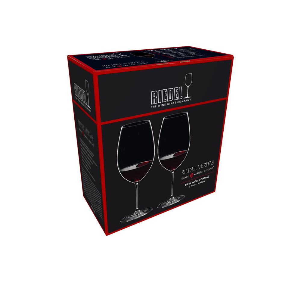 RIEDEL Veritas New World Set Of 2 Shiraz Glasses