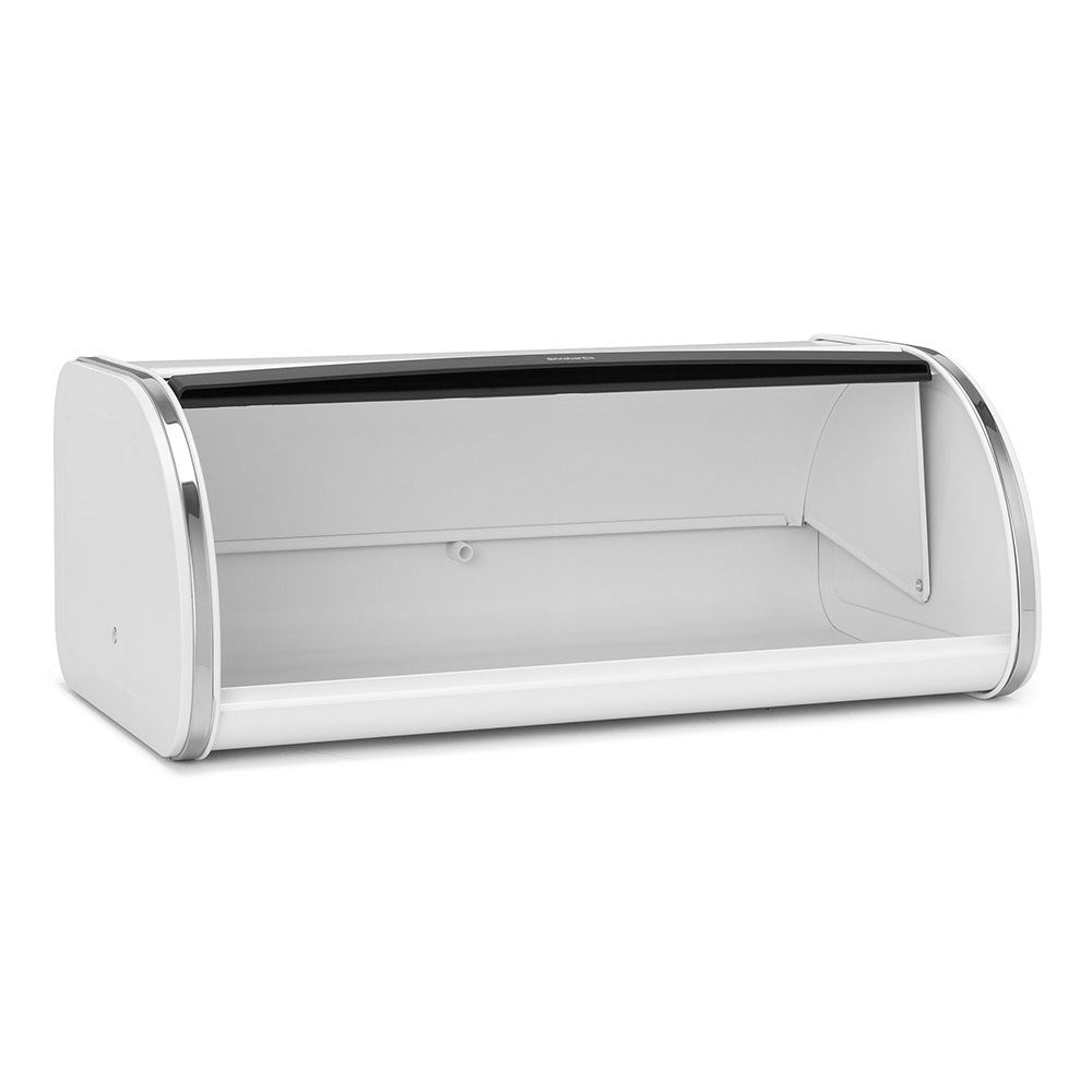 BrabantiaLarge Roll Top Bread Bin White