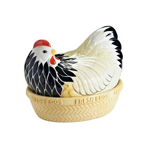Mason Cash Rise & Shine Mother Hen Nest Egg Tray
