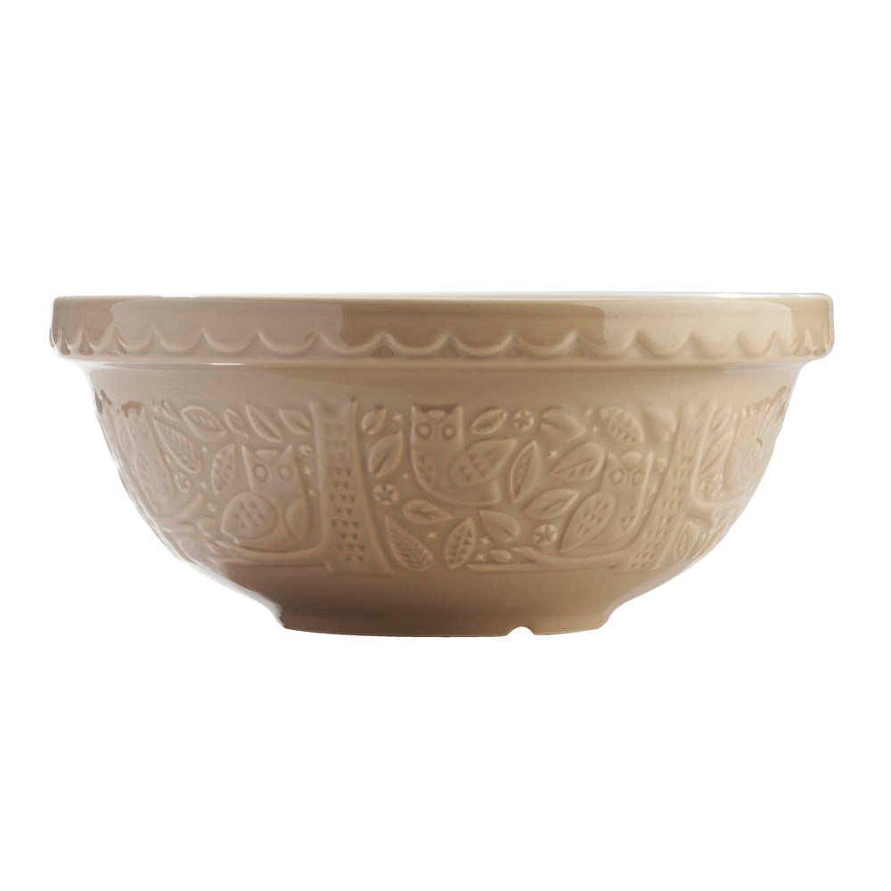 Mason Cash In The Forest Owl Mixing Bowl 2.7L Stone