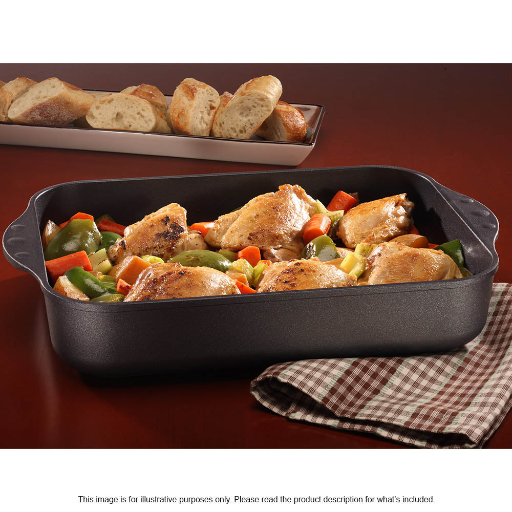 Swiss Diamond XD Classic Deep Roasting Pan 35 x 26 x 7.5cm