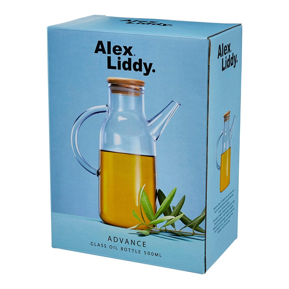 Alex Liddy Advance Glass Oil Bottle 500ml