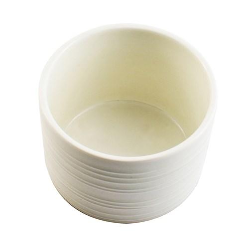 Alex Liddy Bianco Ramekin 10 x 7cm Horizontal Lines