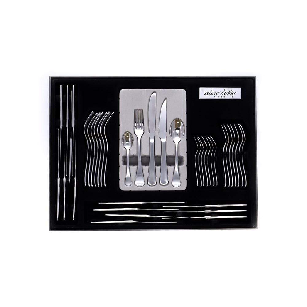 Alex Liddy Castella 40 Piece Stainless Steel Cutlery Set