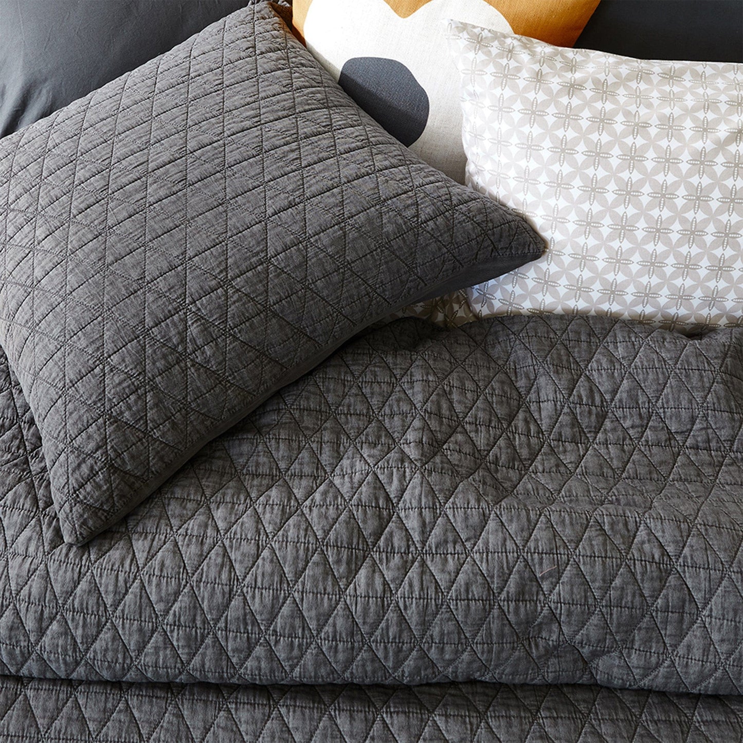 Alex Liddy Edit Triangle Quilted Coverlet