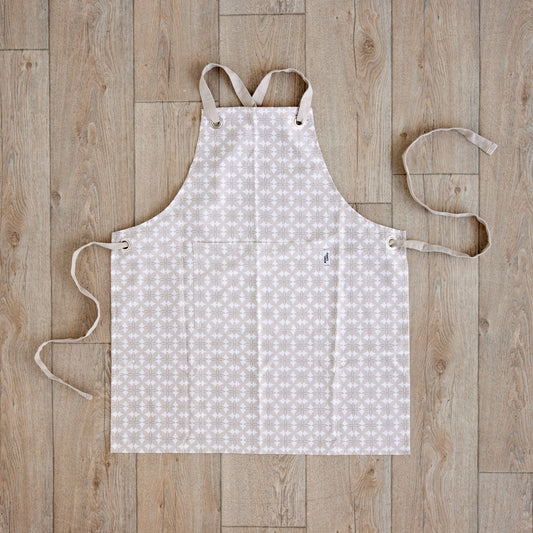 Alex Liddy Geometric Apron Dove