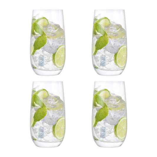 Alex Liddy Vina 4 Piece Highball Glass Set 490ml