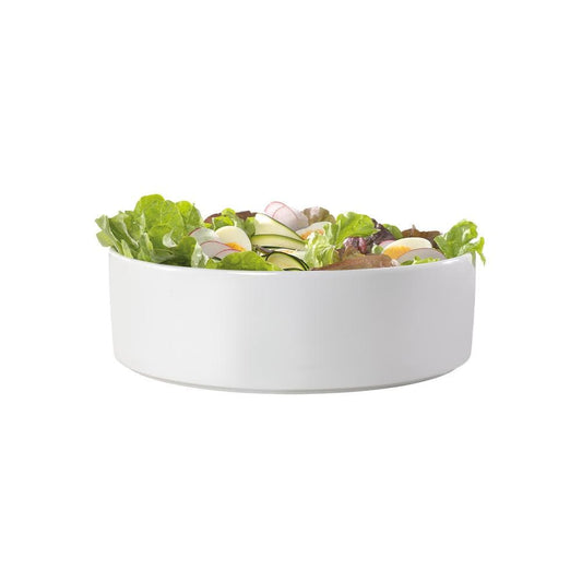 Ambrosia Zest Deep Salad Serving Bowl 32cm White