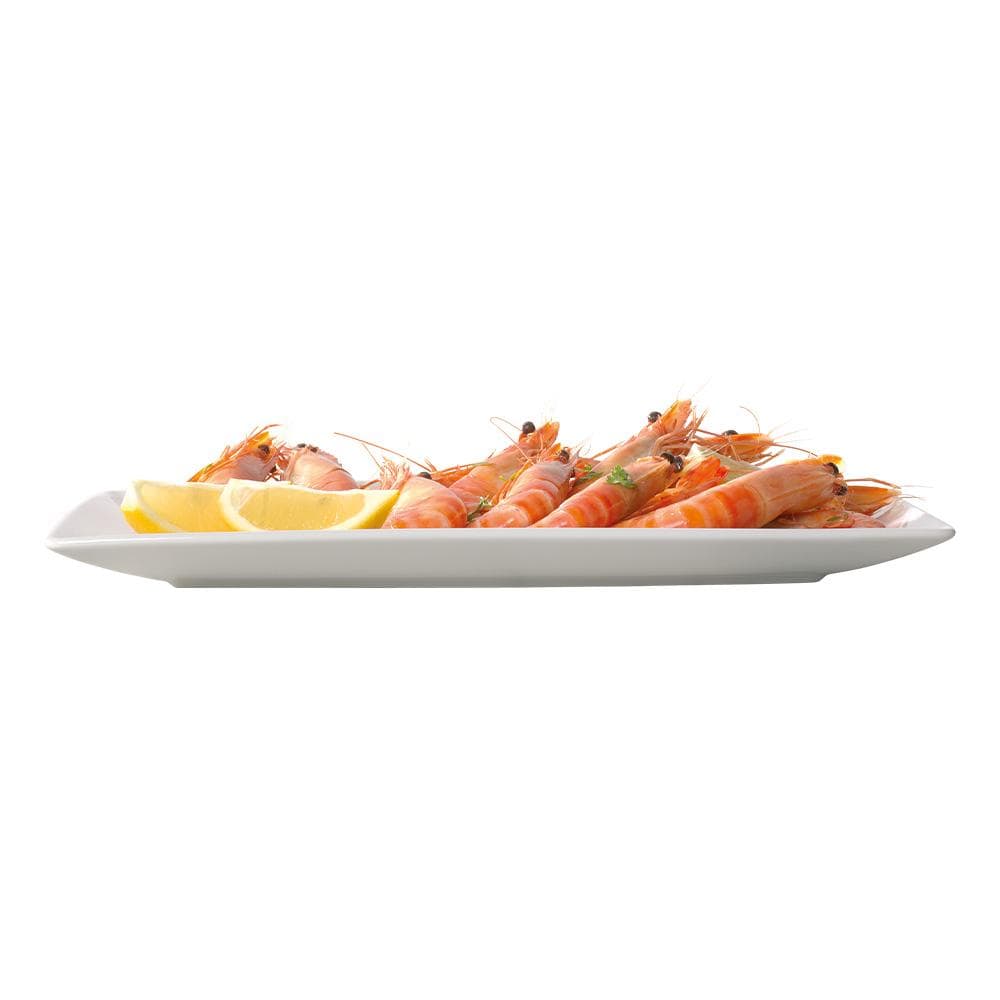 Ambrosia Zest Rectangular Serving Platter 35cm White