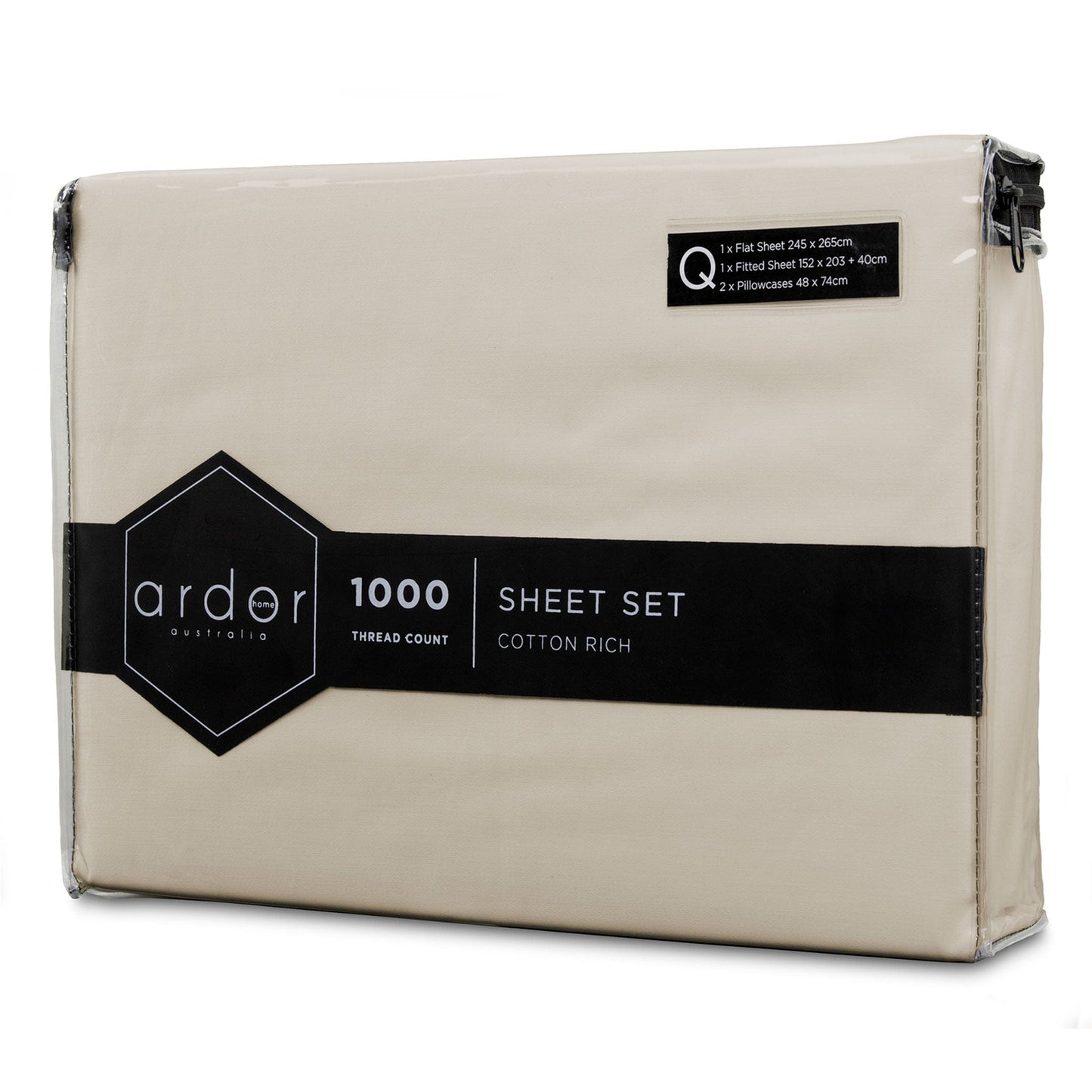 Ardor 1000TC Cotton Rich Sheet Set