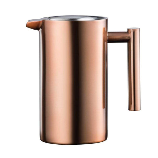 Baccarat Barista Bordeaux Double Wall Coffee Press 1L Copper