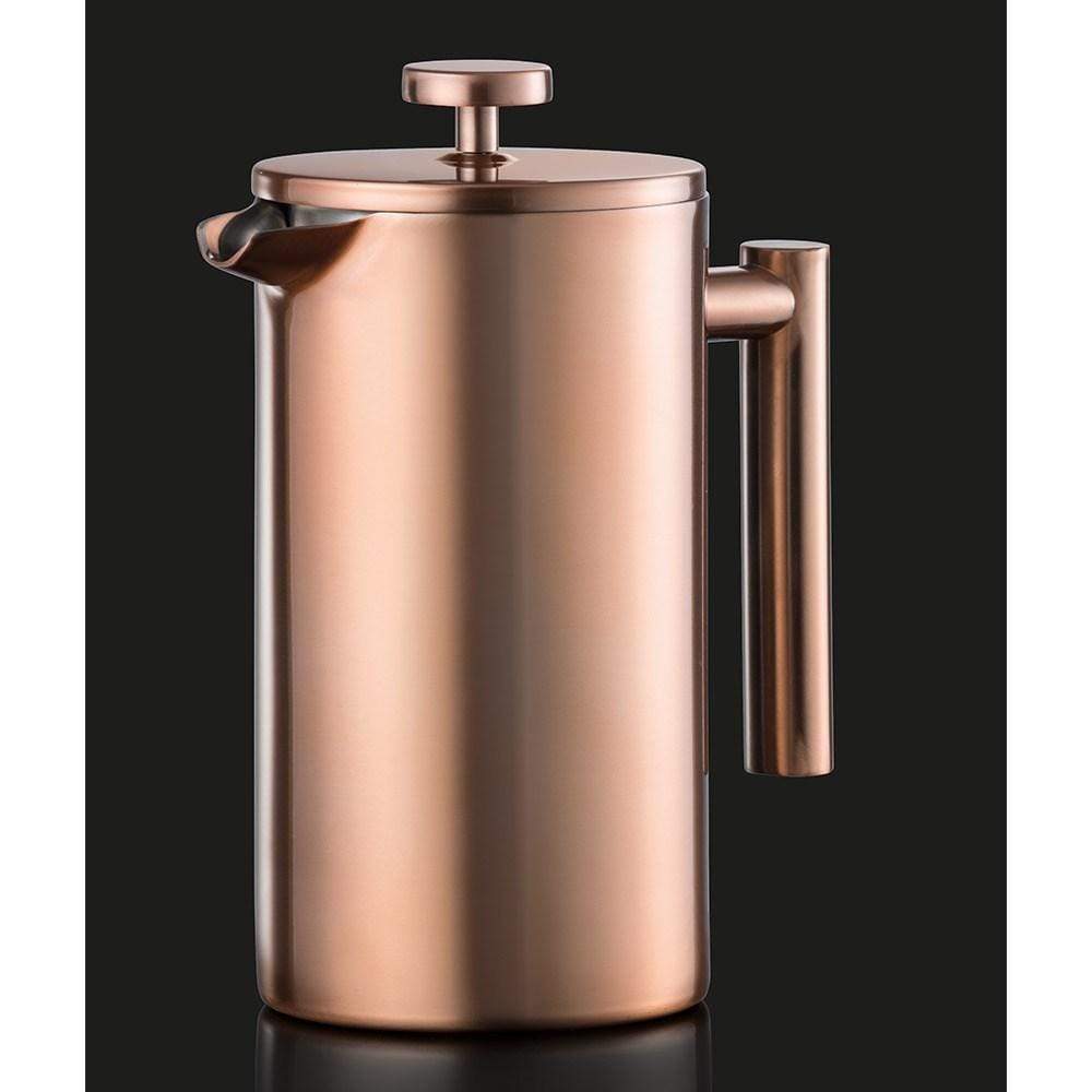 Baccarat Barista Bordeaux Double Wall Coffee Press 1L Copper