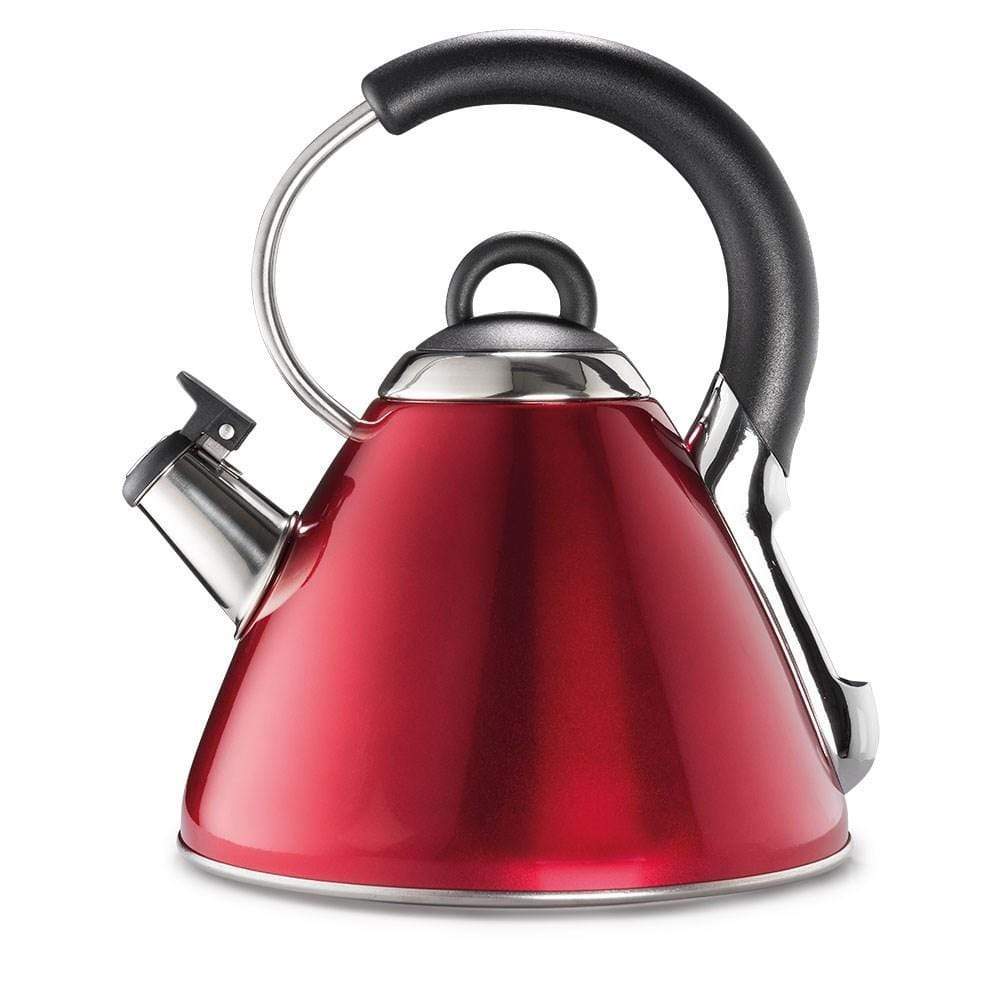 Baccarat Barista Italico Stovetop Whistling Kettle 2.2L Red