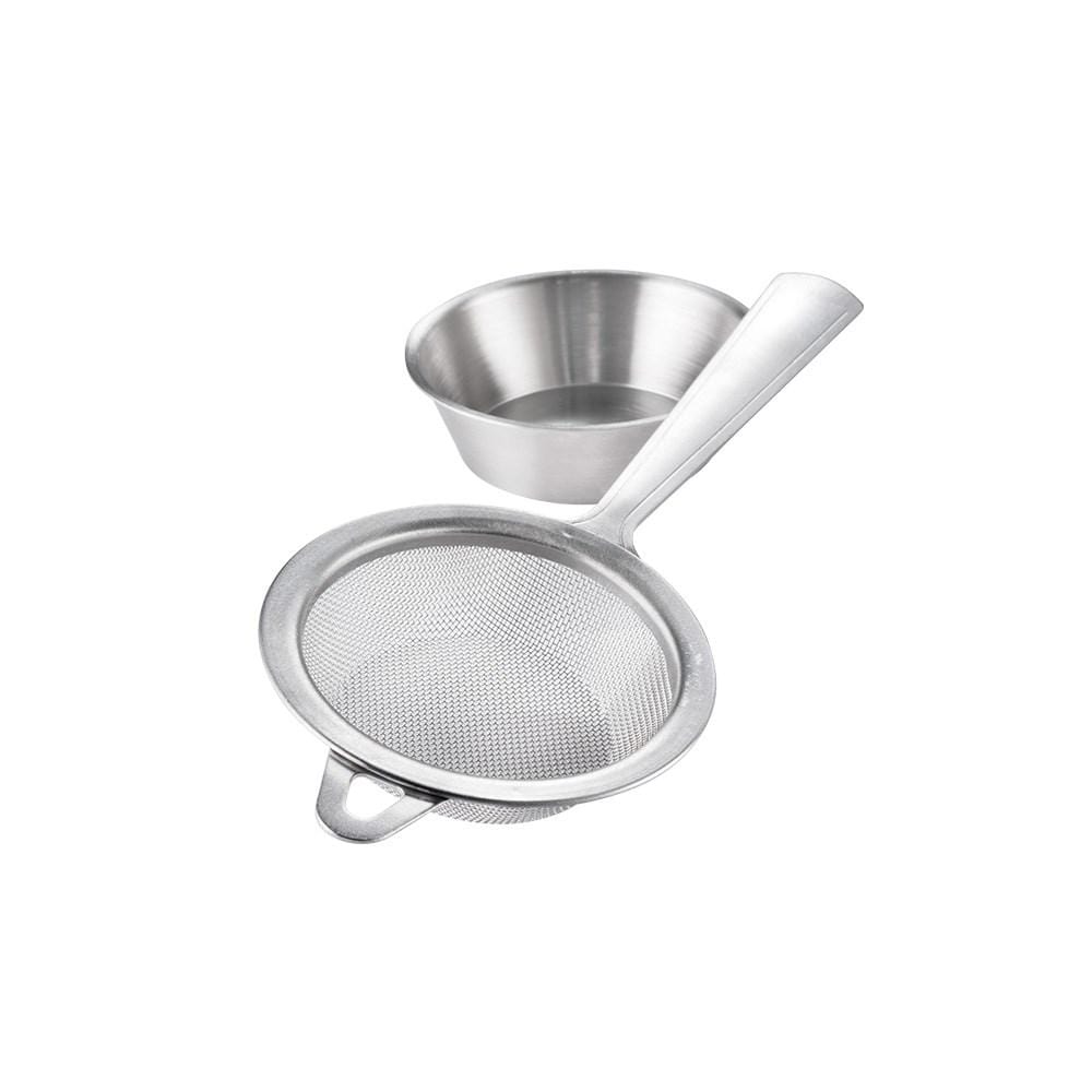 Baccarat Tea House Stainless Steel Tea Strainer