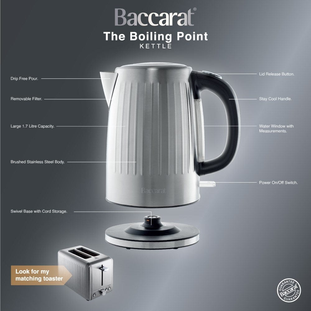 Baccarat The Boiling Point Kettle Silver