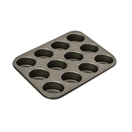 Bakemaster Classic 12 Cup Non-Stick Friand Pan 35.5cm