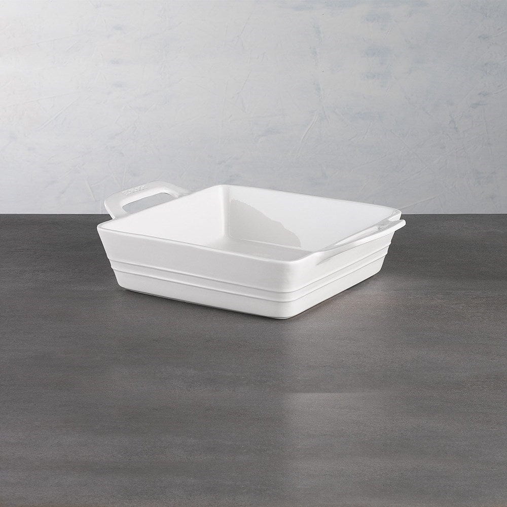 Ecology Signature Porcelain Square Baking Dish 32cm White