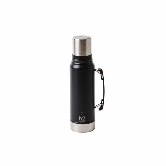 h2 hydro2 Flash Flask 1.2L Black