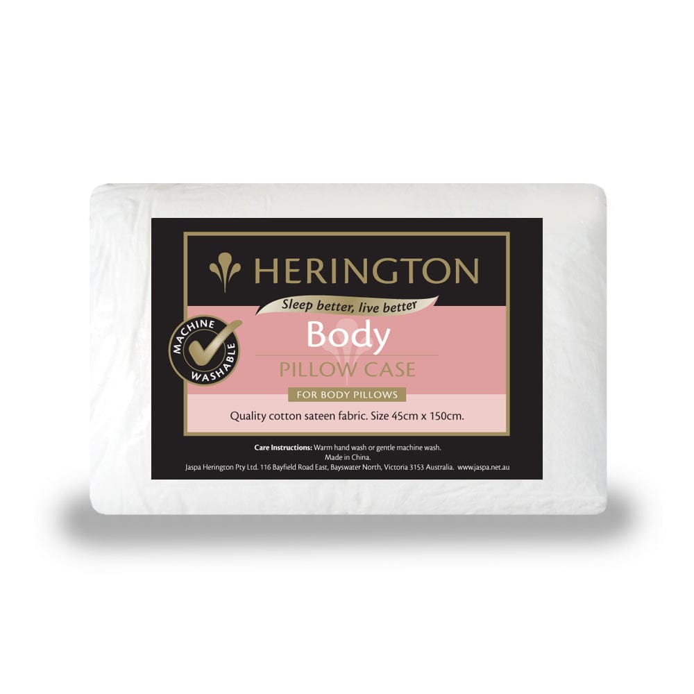 Herington Body Pillowcase White