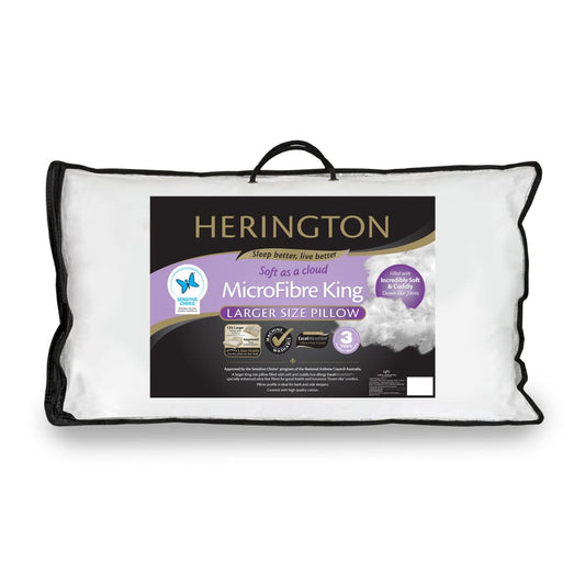 Herington Microfibre Low Allergy Pillow King