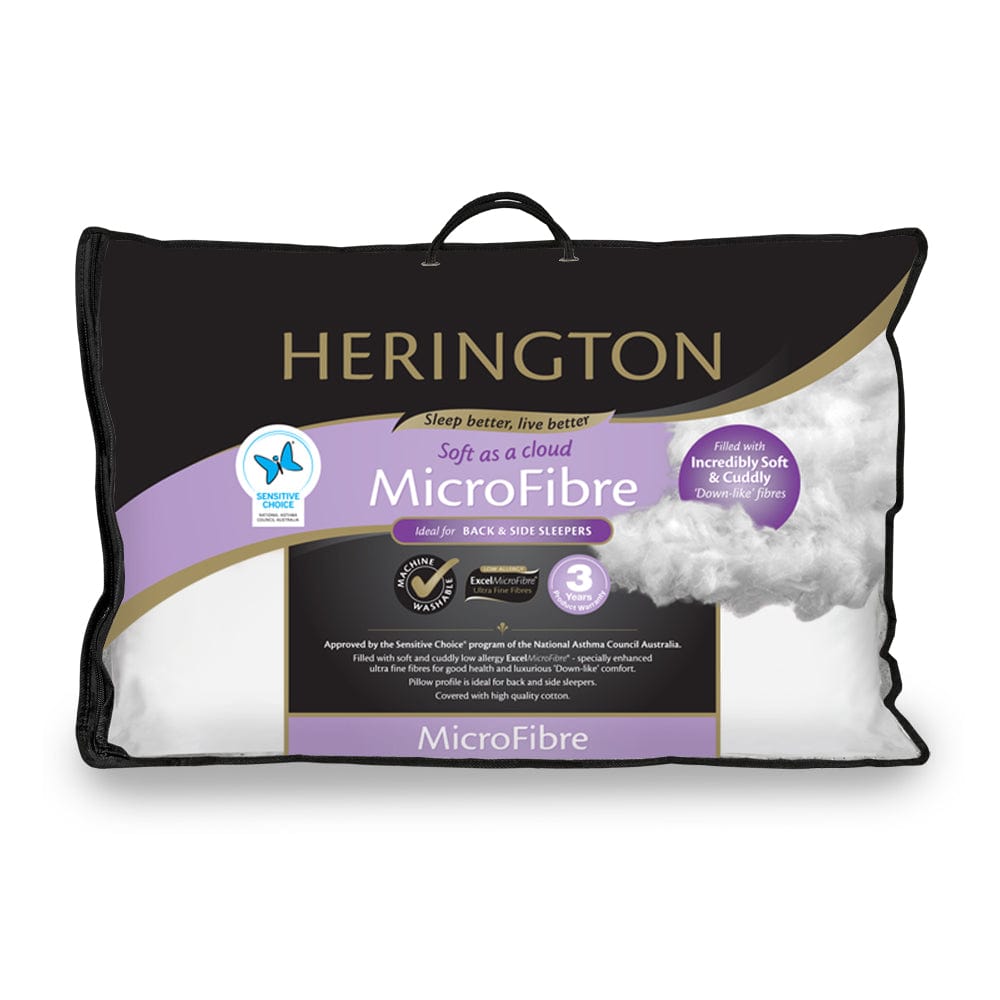 Herington Microfibre Low Allergy Pillow Medium