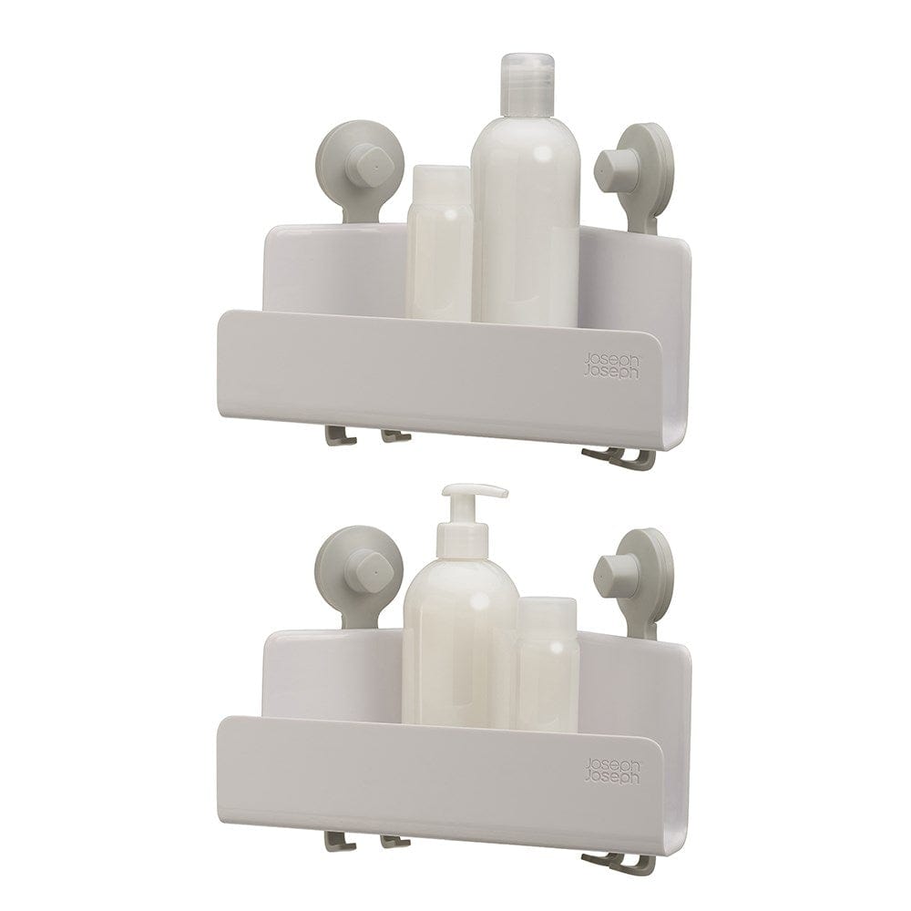 Joseph Joseph EasyStore Corner Shower Caddy 2 Pack White